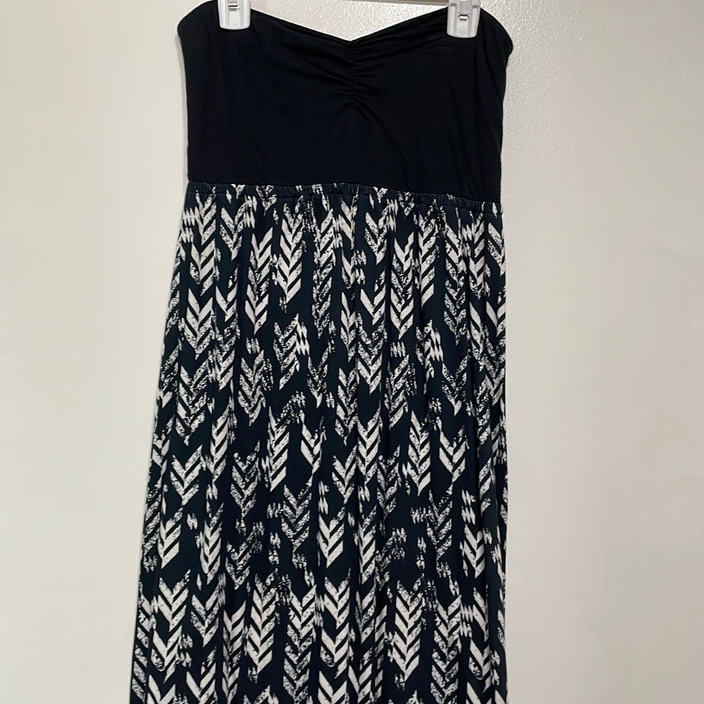 Roxy strapless Maxi Dress